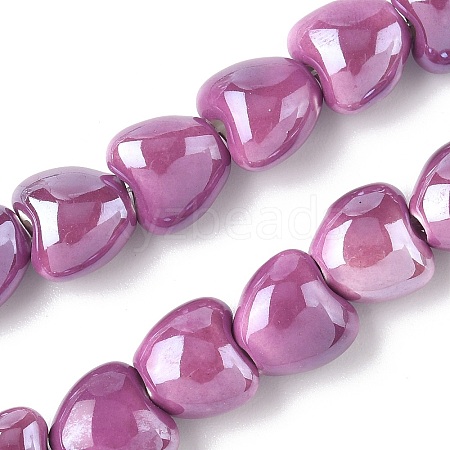 Handmade Porcelain Beads Strands PORC-Z002-02B-1