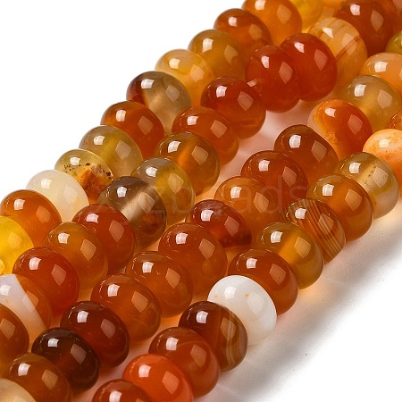 Natural Agate Beads Strands G-H295-C03-03-1