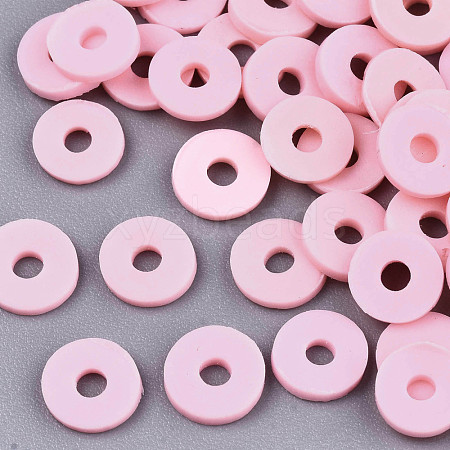 Handmade Polymer Clay Beads X-CLAY-Q251-6.0mm-92-1