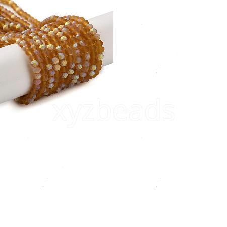 Imitation Jade Glass Beads Strands EGLA-YW0003-19A-03-1