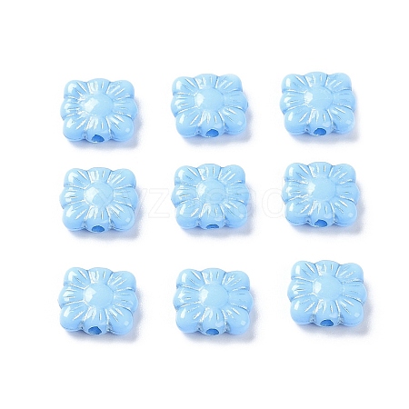 Opaque Acrylic Beads OACR-G016-26J-1