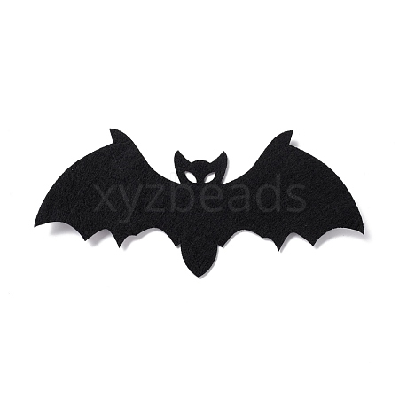 Wool Felt Bat Party Decorations AJEW-P101-01C-1