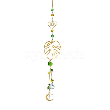 Crystal Glass Sun Catcher Pendant PW-WG7D6DF-03-1