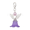 Angel Acrylic Pendant Decorations HJEW-JM02413-4