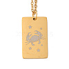 Golden 202 Stainless Steel Constellation Pendants Necklaces LS-NJEW-K380-02G-03-1
