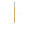 TPR Handle Aluminum Crochet Hook Needles TOOL-K016-05D-1