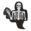 Halloween Printed Wooden Big Pendants WOOD-I016-01D-1