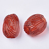 Transparent Acrylic European Beads TACR-T015-027-2