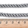 5MM Nylon Twisted Cord Necklace Making FIND-G096-01G-13-3