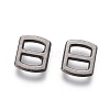 Mini Alloy Buckles PALLOY-WH0067-76-B-2