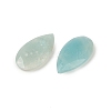 Natural Flower Amazonite Faceted Pendants G-D082-01H-01-2