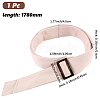 Tie a Knot Cloth Waist Belts with Buckle AJEW-WH20003-08B-2