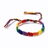 Rainbow Pride Bracelet BJEW-F419-10-1