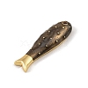 Brass Enamel Pendants KK-CBAF17A-06G-05-2