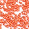 Baking Paint Glass Seed Beads SEED-A033-04F-2