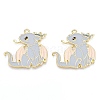 Alloy Enamel Pendants X-ENAM-A143-10KCG-04-1