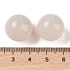 Natural White Agate No Hole Sphere Beads G-K353-04D-18-3