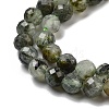 Natural Prehnite Beads Strands G-G140-A19-08-4