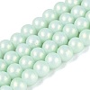 Baking Paint Glass Pearl Beads Strands DGLA-ZX001-05A-05-1