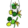 Plant Acrylic Leaf Window Hanging Decorations PW-WG93007-04-1
