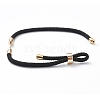 Braided Nylon Cord Bracelet Making MAK-A017-D02-03G-3