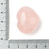 Natural Rose Quartz Love Heart Stone G-I367-03L-3