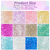 12 Bags 12 Colors Glass Beads GLAA-PH0002-53-2