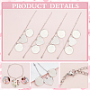 4Pcs 304 Stainless Steel and Brass Bracelets Making BJEW-PH01793-4