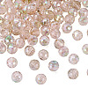 80Pcs AB Color Plated Glass Beads EGLA-TA0013-18-3