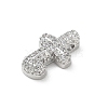 Brass Micro Pave Cubic Zirconia Pendants KK-A300-02P-T-2