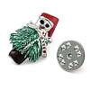 Christmas Theme Alloy Enamel Brooches JEWB-S022-05A-P-3