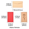 3 Sets 3 Styles Kraft Paper Greeting Cards AJEW-FS0001-28-4