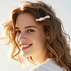 Zinc Alloy & Resin Hair Bobby Pins PHAR-SP0001-02-6