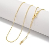 Brass Ball Chain Necklaces for Women NJEW-G084-13G-1