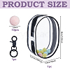 Transparent Plastic Storage Zipper Bags for Doll DIY-WH0899-713B-2