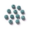 Unwaxed Natural Lava Rock Beads G-F325-8mm-A05-1
