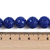 Synthetic Coral Carved Beads Strands CORA-M001-20B-4