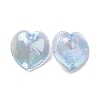 UV Plating Rainbow Iridescent Acrylic Pendants OACR-C003-08B-2