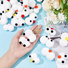  32Pcs 8 Style Polyester Felt Craft Cartoon Eyeballs DIY-NB0008-87-3