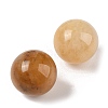 Natural Topaz Jade No Hole Sphere Beads G-K353-04D-17-2