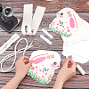 DIY Cute Rabbit-shaped Crossbody Bag Making Kits DIY-WH0304-724A-3