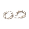 304 Stainless Steel Huggie Hoop Earrings for Women EJEW-Q767-01B-P-2