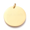 Ion Plating(IP) 304 Stainless Steel Charms EJEW-L238-03F-G-1