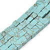 Natural Turquoise Beads Strands G-T139-6x6-26A-4