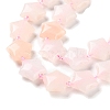 Natural Rose Quartz Beads Strands G-NH0005-026-4