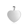 Anti-Tarnish 304 Stainless Steel Stamping Blank Tag Pendants STAS-I311-04A-P-1