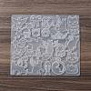 Cat Shape Theme DIY Pendant Silicone Molds DIY-F161-01B-4