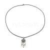 Non-Tarnish 201 Stainless Steel Pendant Necklaces LS-NJEW-M212-01C-P-2