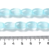 Macaron Color Natural Selenite Beads Strands G-B102-A01-06-4