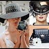 Rhinestone & Iron Tassels Chain PW-WG44583-01-2